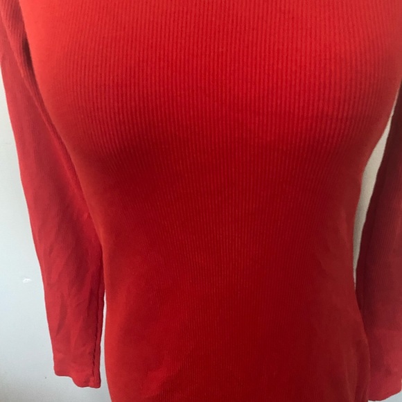 Everlane The Ribbed Red mini dress - Picture 12 of 13